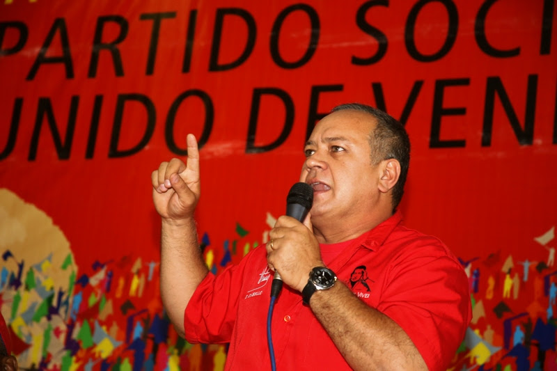 Diosdado Cabello, Presidente de la AN y miembro de la Dirección Nacional del PSUV