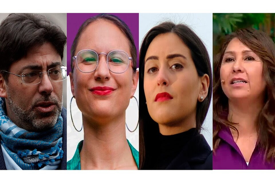 Ganadores en las megaelecciones: Jadue, Hassler, Rapaminti y Grondón.