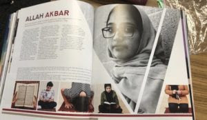 California: Public high school yearbook has lavish two-page Islam presentation entitled “ALLAH AKBAR”