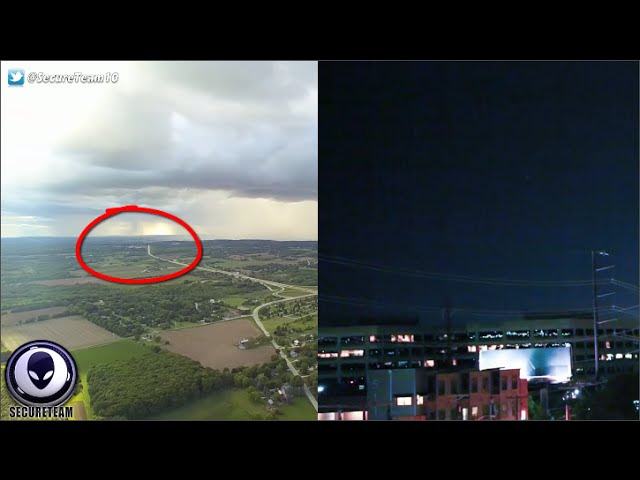 UFO News ~ Black UFO Near White Pyramid Cloud Over Batavia, Illinois plus MORE Sddefault