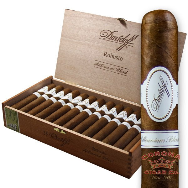 Image of Davidoff Millennium Robusto Sungrown Cigars