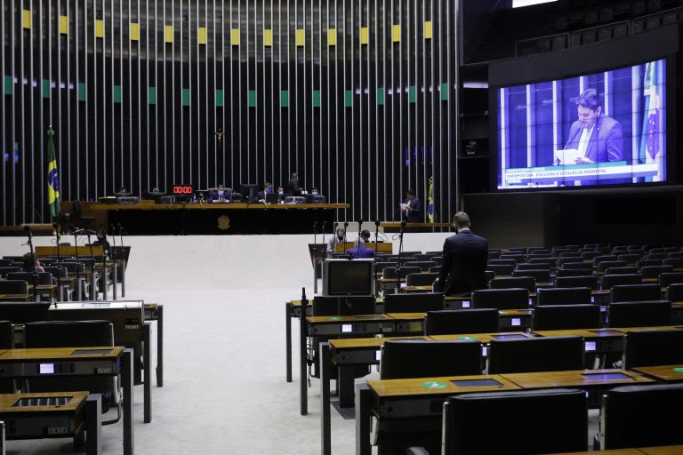 Ordem do dia. Presidente da Câmara em exercício, dep. Marcos Pereira (REPUBLICANOS - SP)