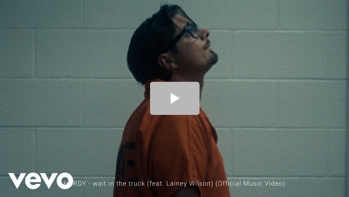 HARDY - wait in the truck (feat. Lainey Wilson) (Official Music Video)