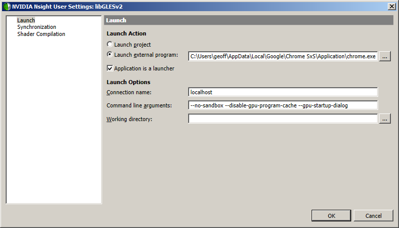 Debugging with Nsight