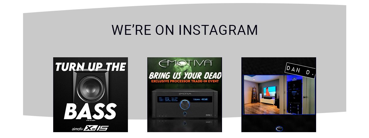 We're on Instagram
