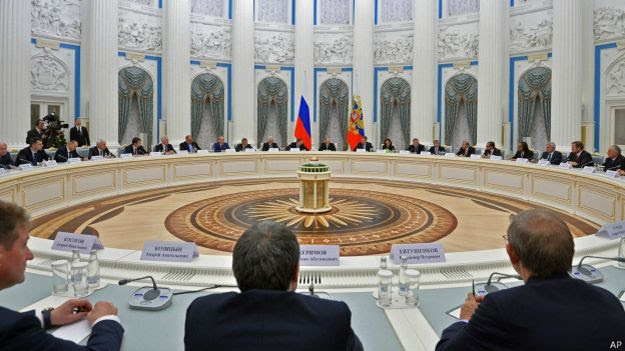 Встреча президента Путина с представителями российского бизнеса