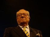 Jean-Marie Le Pen, former president of the French far-right National Front party.