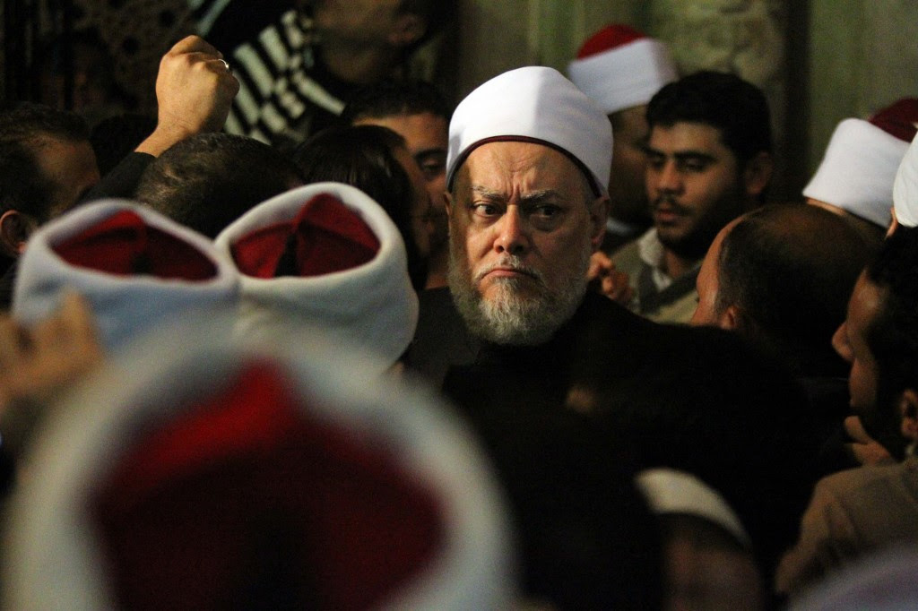 Ali Gomaa, then Egypt’s grand mufti, is pictured in Cairo in December 2011 (AFP)
