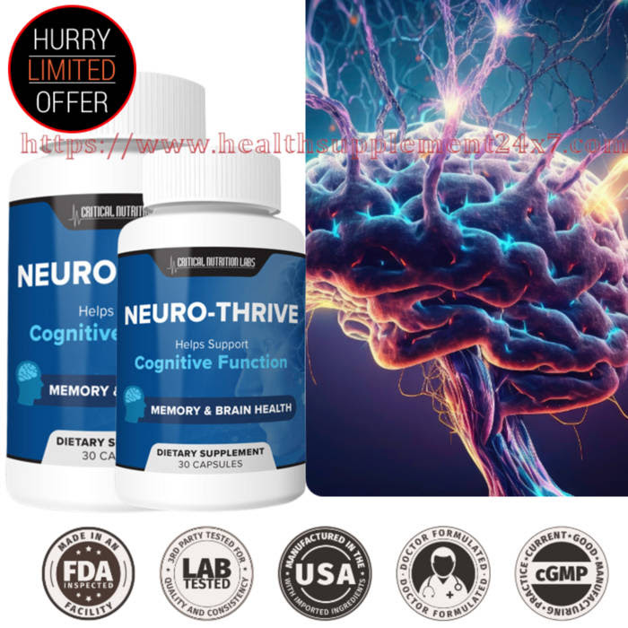 Neuro-Thrive [Brain Booster] Should You Buy Or Not To Buy, Read Full  Article To Know More! | Neuro-Thrive Brain Booster