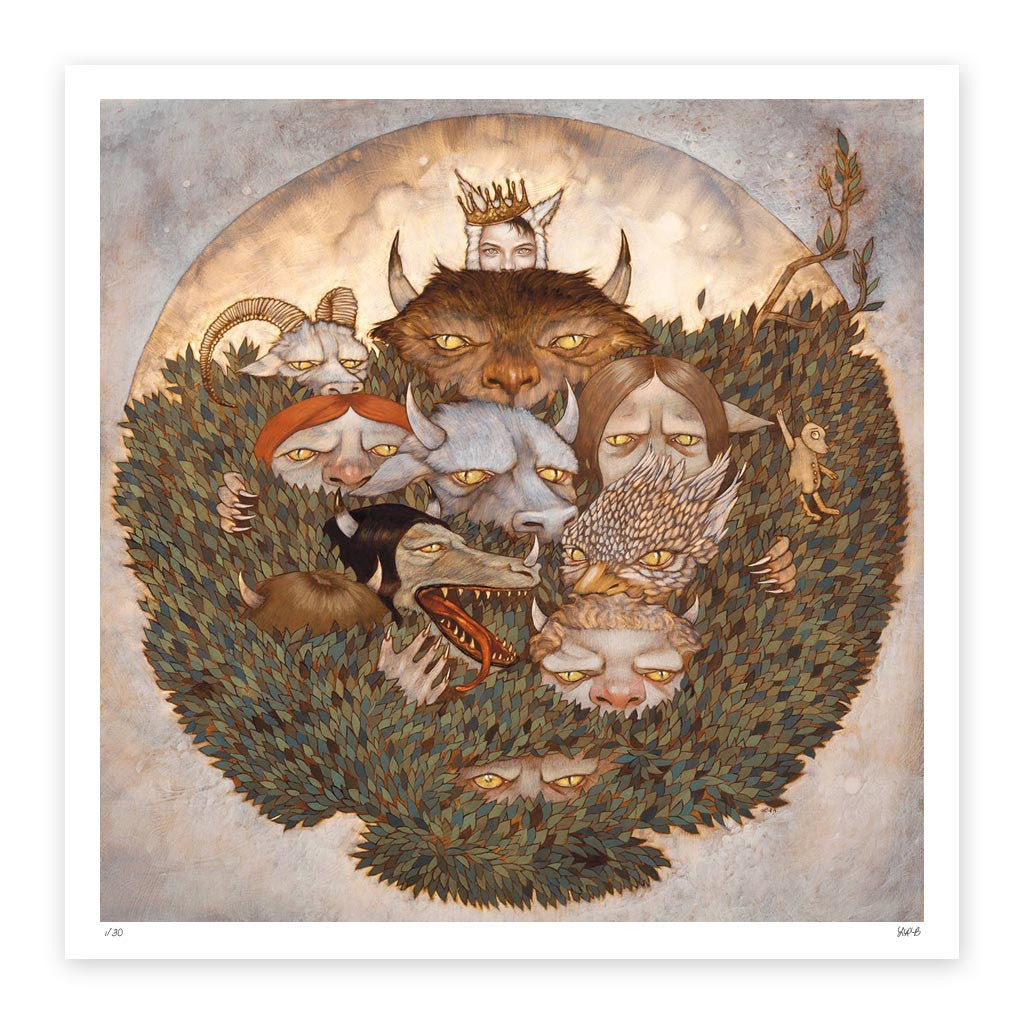 Where the Wild Things Are<br/>Fine Art Print