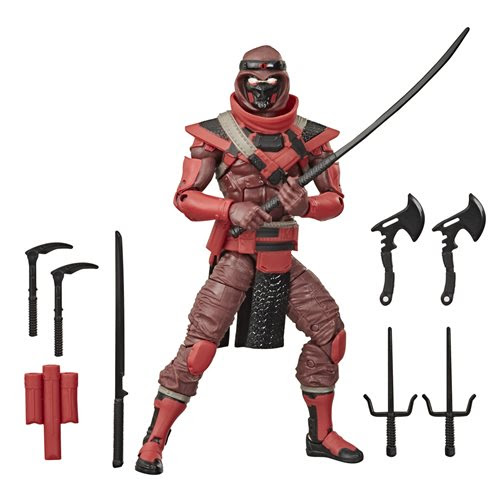 Image of G.I. Joe Classified Series 6-Inch Red Ninja Action Figure - OCTOBER 2020