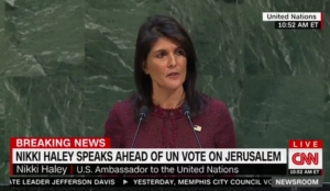 Haley: US “being asked to pay for the privilege of being disrespected,” threatens to cut off funding to UN