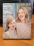 Portrait of Two Sisters - Posted on Tuesday, December 30, 2014 by Melani Pyke