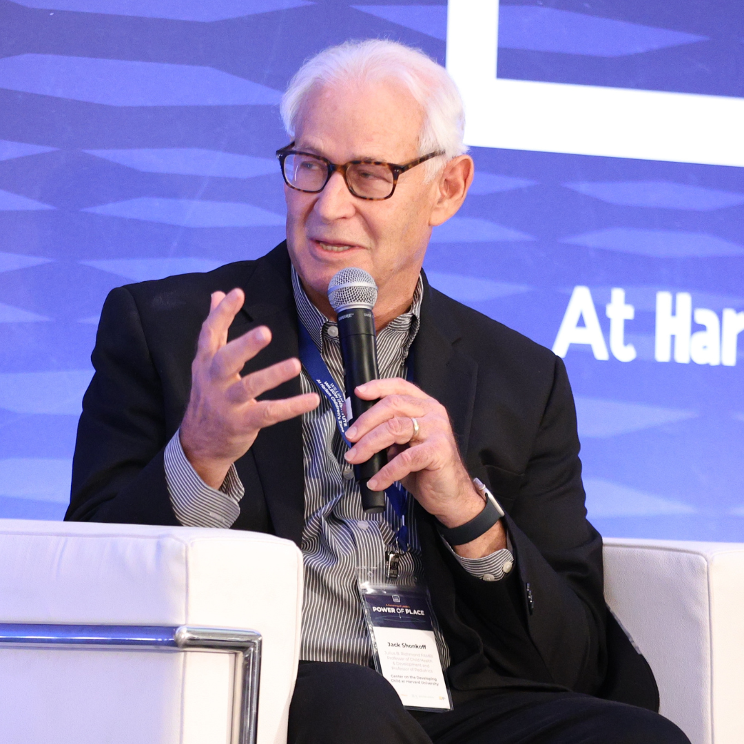  Dr. Jack Shonkoff speaking to a panel