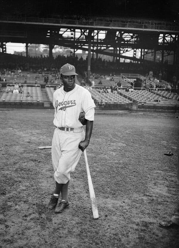 Jackie Robinson made his debut for the Brooklyn Dodgers on April 15, 1947.