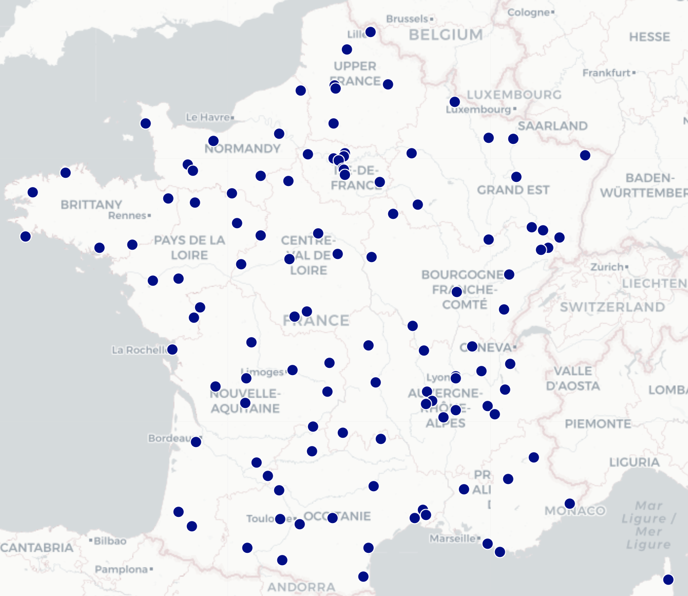 Carte Fabriqué en France