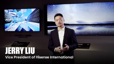 Hisense VP of International Marketing Jerry Liu