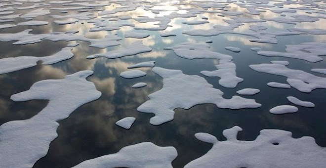 Imagen de archivo del Océanio Ártico. NASA