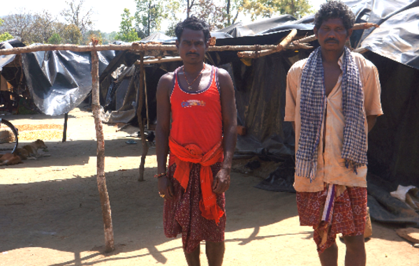 The Khadia were evicted from their homeland inside Similipal Tiger Reserve in December 2013. They are now living in dire conditions under plastic sheets and have not received the compensation they were promised.