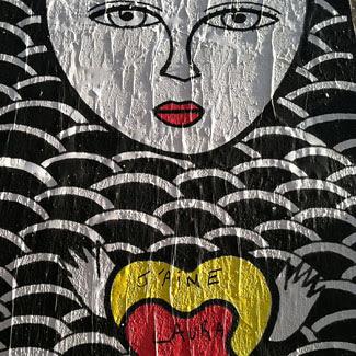 Beautiful hand painted face