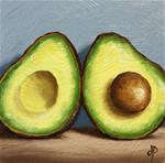 Avocado halves - Posted on Saturday, January 17, 2015 by Jane Palmer