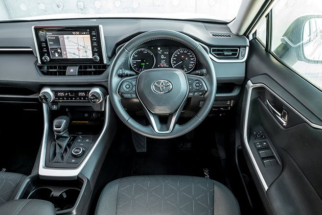 Toyota RAV4 GXL Hybrid interior