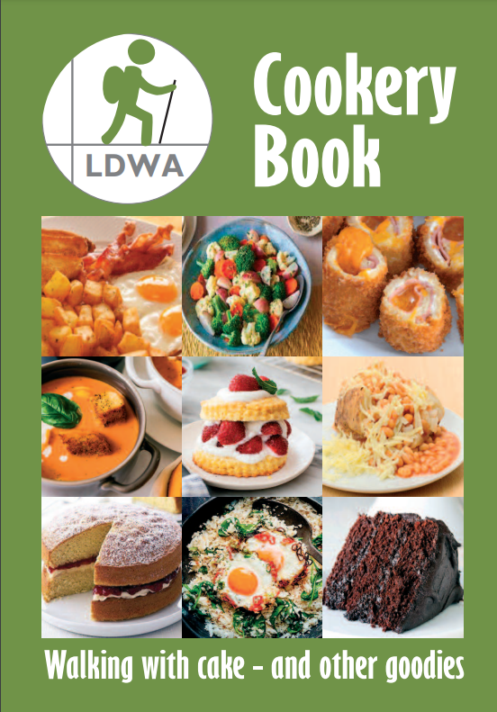 LDWA Cookery Book Cover LDWA Cookery Book Cover
