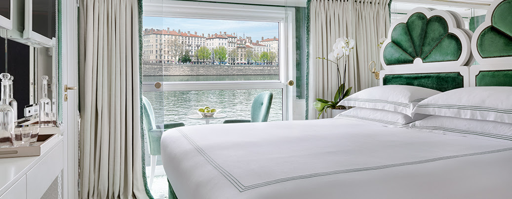 Uniworld Boutique River Cruise Deluxe Balcony staterooms and Suites