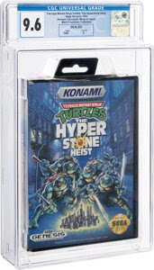 Teenage Mutant Ninja Turtles: The Hyperstone Heist - CGC 9.6 A Sealed (The Mark Freedman Collection), Genesis Konami 1992 USA