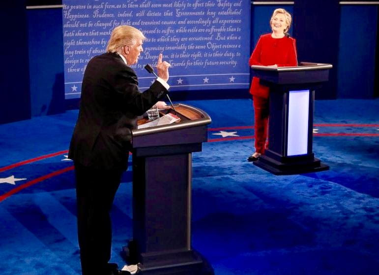 Trump Clinton Debate 2016