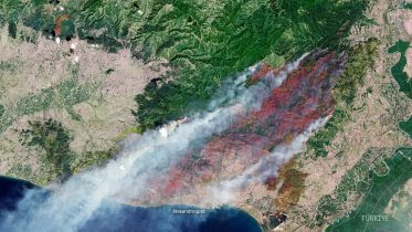 Wildfires Rage in Greece