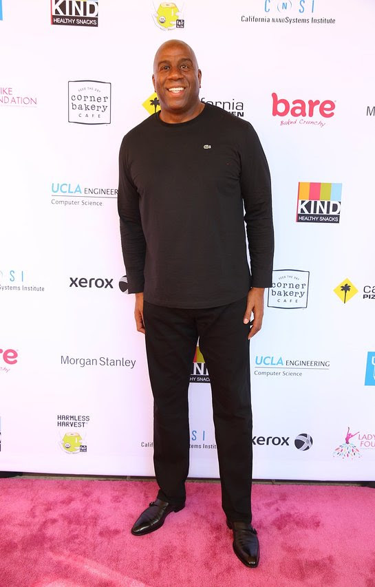 Magic Johnson Attends 5th Annual Ladylike Day