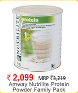 Amway Nutrilite Protein Powder Family Pack-1Kg