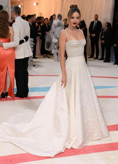Miranda Kerr en la Met Gala. / GTRES