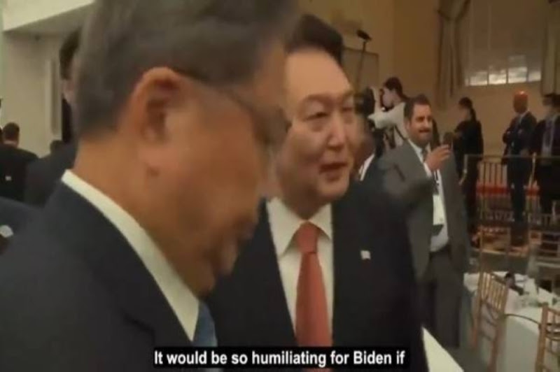 شاهد رئيس كوريا الجنوبية يشتم أعضاء الكونجرس الأمريكي ويصفهم بالحمقى