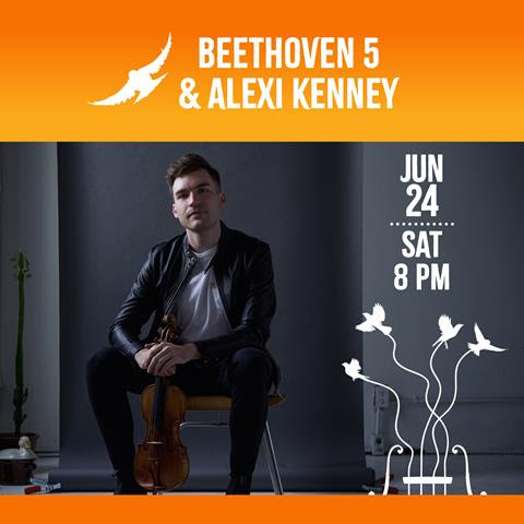 BFO: Beethoven 5 & Alexi Kenney 6/24/23