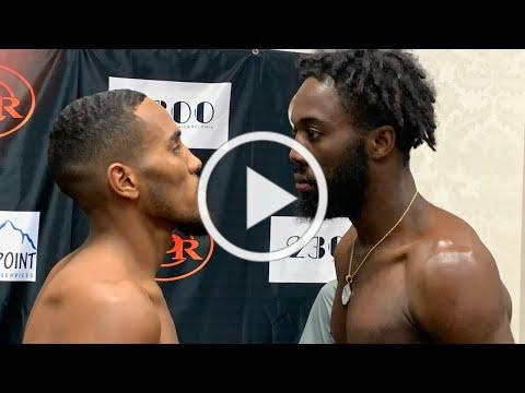 RDR Promotions Weigh-In for October 9, 2021 card at the 2300 Arena in Philadelphia