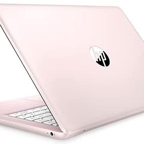 2021 HP Stream 14 inch Laptop, Intel Celeron N4020 Processor, 4GB RAM, 64GB eMMC, WiFi, Bluetooth, Webcam, HDMI, Windows 10 S with Office 365 for 1 Year + Fairywren Card (Rose Pink)