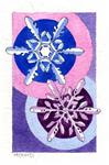 Two Snowflakes - Posted on Friday, December 12, 2014 by Nancy Roberts