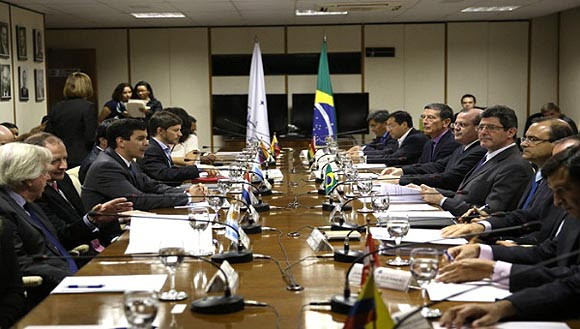 Argentina, Uruguay y Venezuela ya han ratificado el protocolo, por lo que solo espera por la aprobación del parlamento de Paraguay, Brasil y la misma Bolivia. Foto: EFE