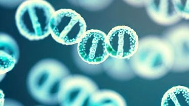 DNA Circles Illustration
