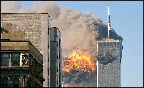 9/11 aerial attack on World Trade Center