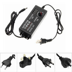 Excellway 3-12V 5A AC/DC Switching Power Supply Adapter