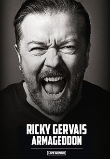 Ricky Gervais adds further US & Canada dates • WithGuitars