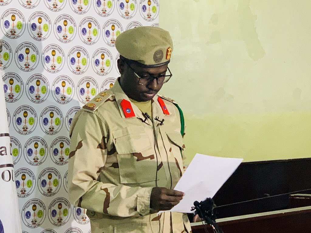 Colonel Hassan Ali Nur Shute, the Chief prosecutor of the military court8F