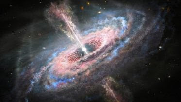 Galaxy With an Active Quasar