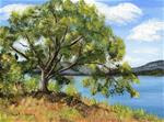 Lakeside Tree - Posted on Monday, November 17, 2014 by Janet Graham