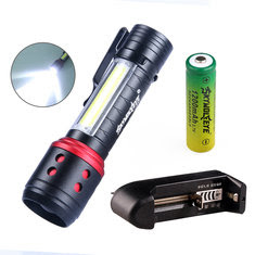 Skywolfeye E81 COB+XPE 300LM Zoomable Mini Flashlight