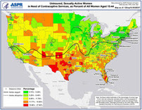 Gaps in Contraception Access Map and Zika.  Map available at http://geohealth.hhs.gov/arcgis/apps/Viewer/index.html?appid=479f4d0b7bae4981ab3eebdab9a2