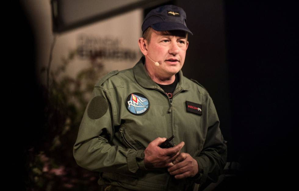 Peter Madsen, el supuesto asesino, en un acto en Copenhague, en mayo pasado.